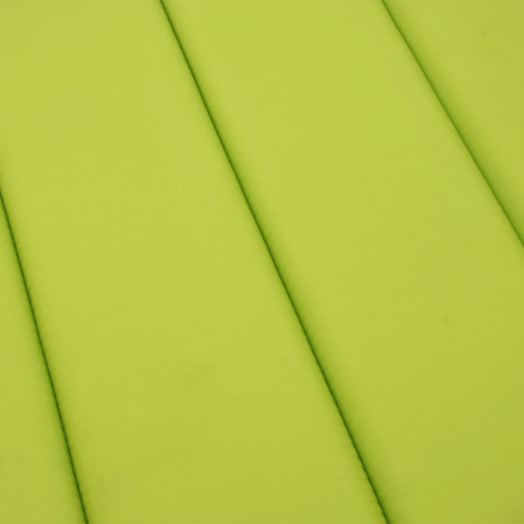 vidaXL élénkzöld oxford szövet napozóágy párna 200 x 70 x 3 cm