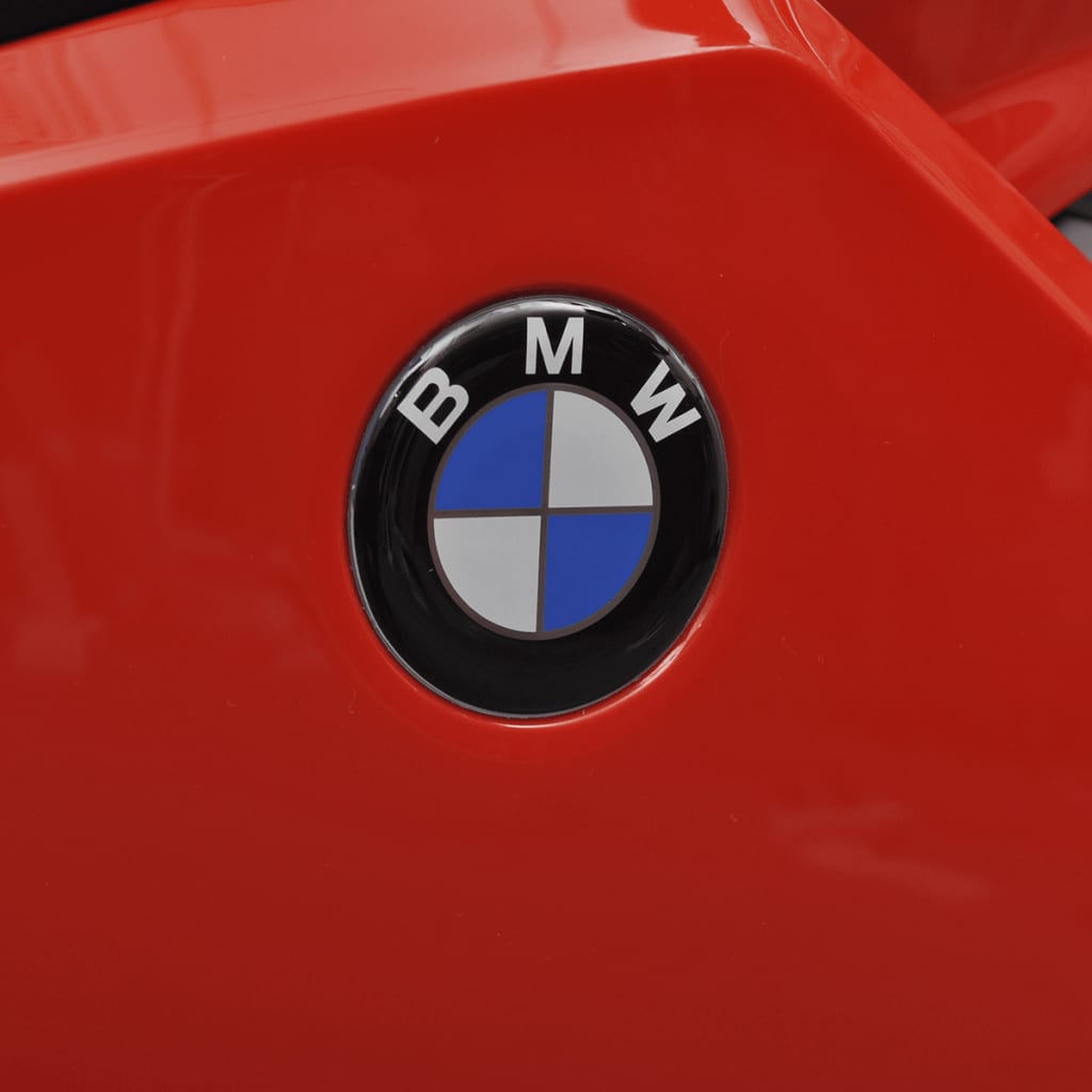 Elektromos BMW 283 gyerek motorkerékpár 6 V piros