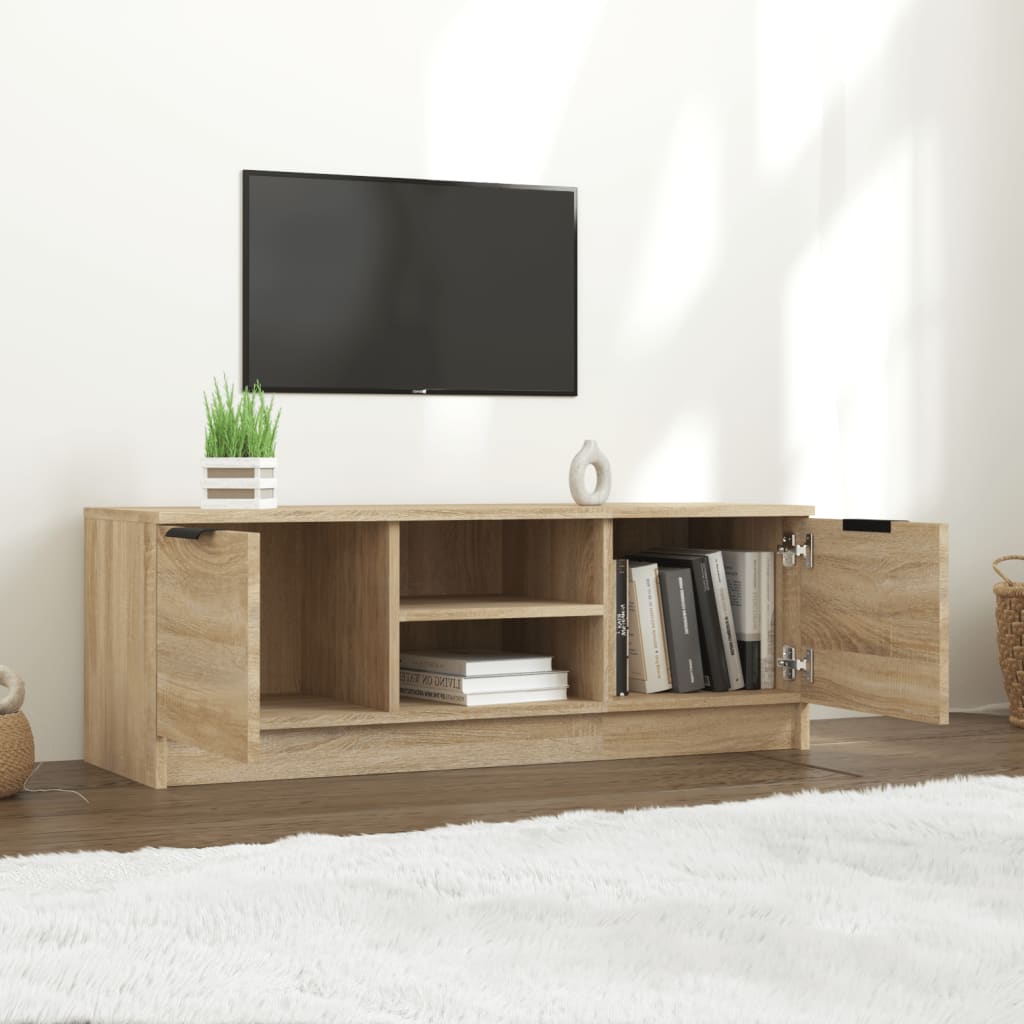 vidaXL sonoma tölgy színű szerelt fa TV-szekrény 102 x 35 x 36,5 cm
