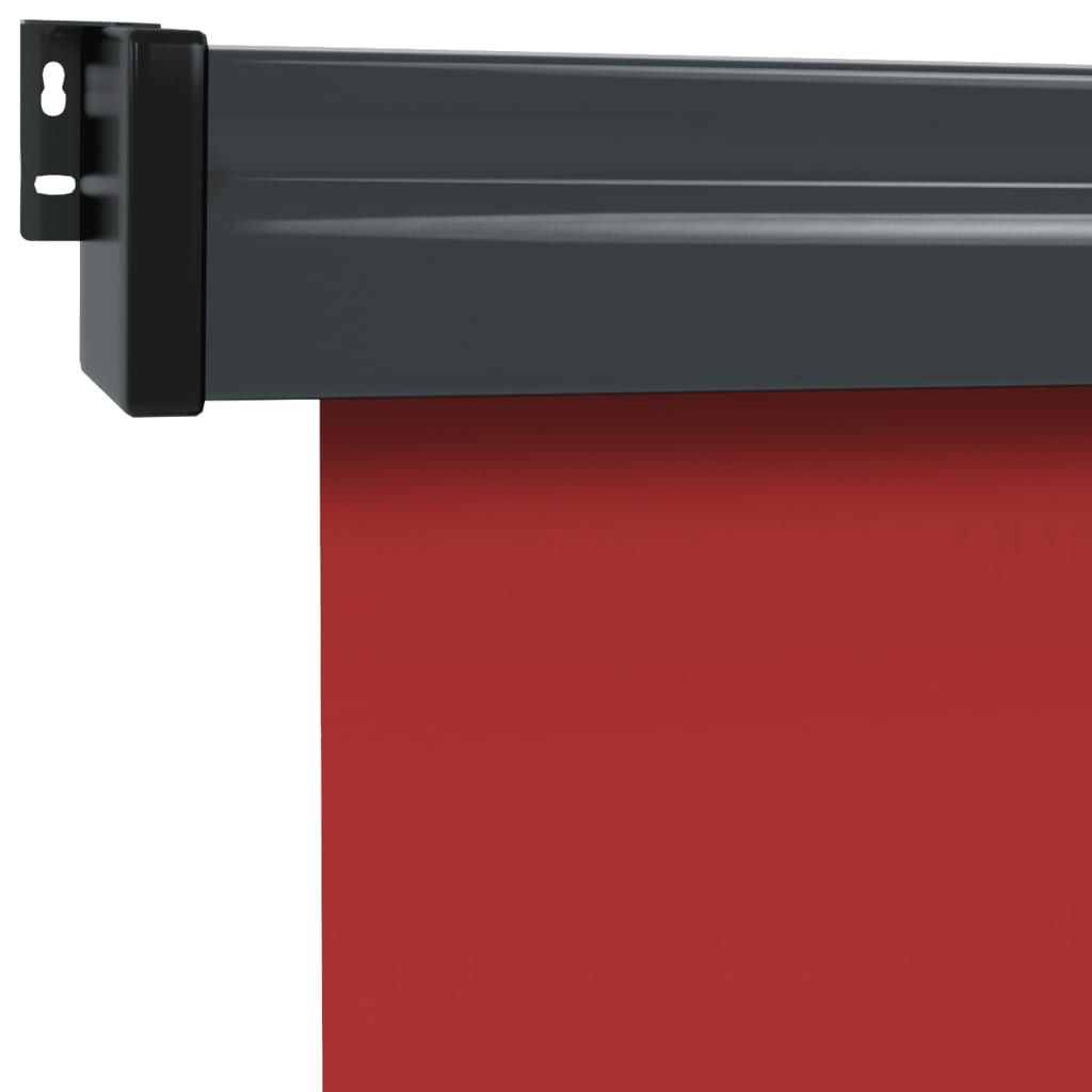 vidaXL piros oldalsó terasznapellenző 145 x 250 cm
