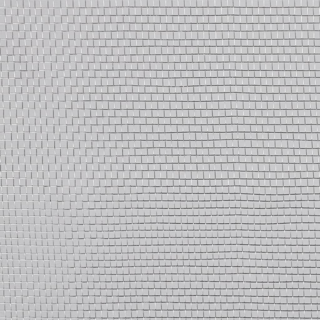 vidaXL ezüstszínű alumínium háló 100 x 1000 cm