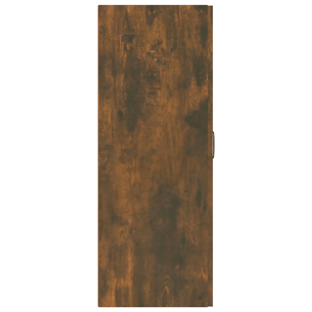 vidaXL füstös tölgy színű szerelt fa függőszekrény 69,5 x 34 x 90 cm