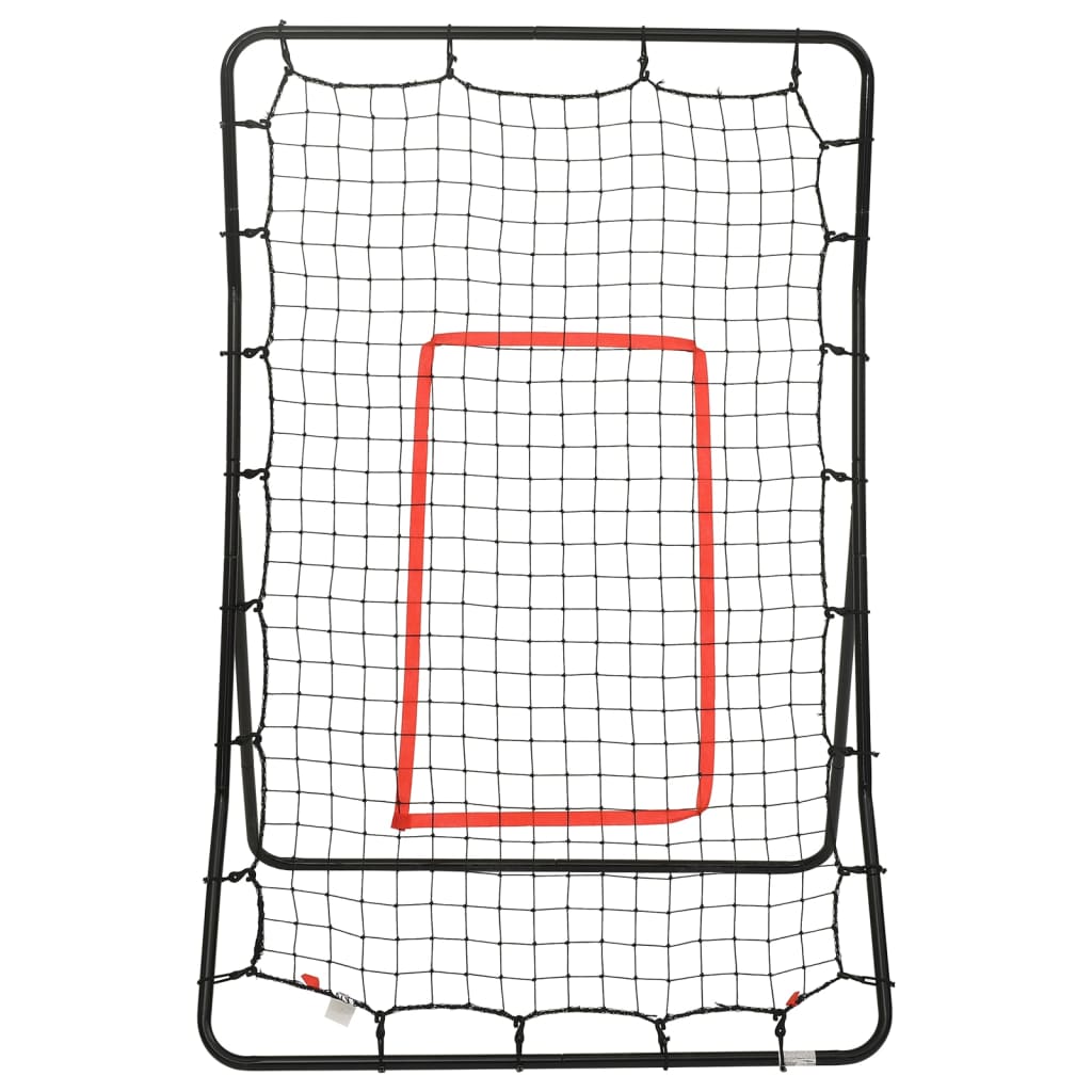 vidaXL acél aktív fal softballhoz 88 x 79 x 137 cm