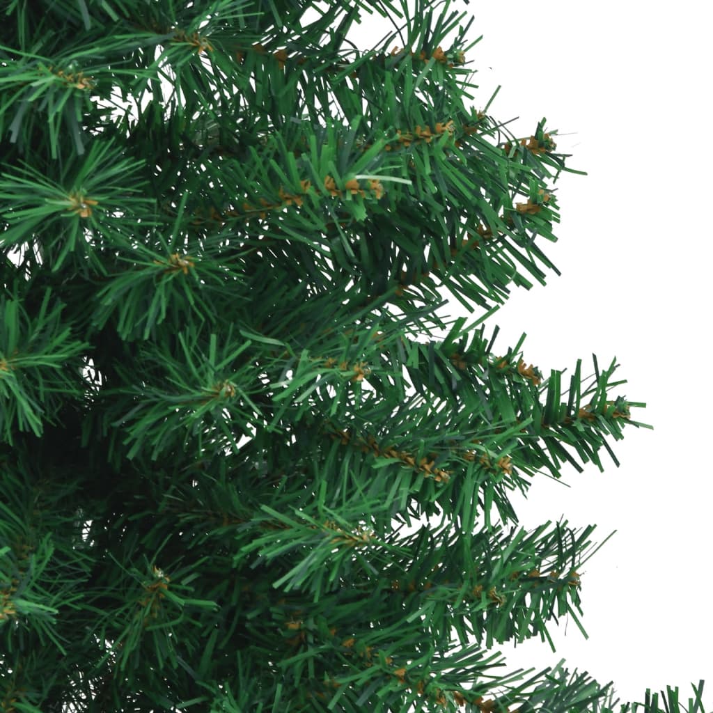 vidaXL zöld PVC sarok műkarácsonyfa 240 cm