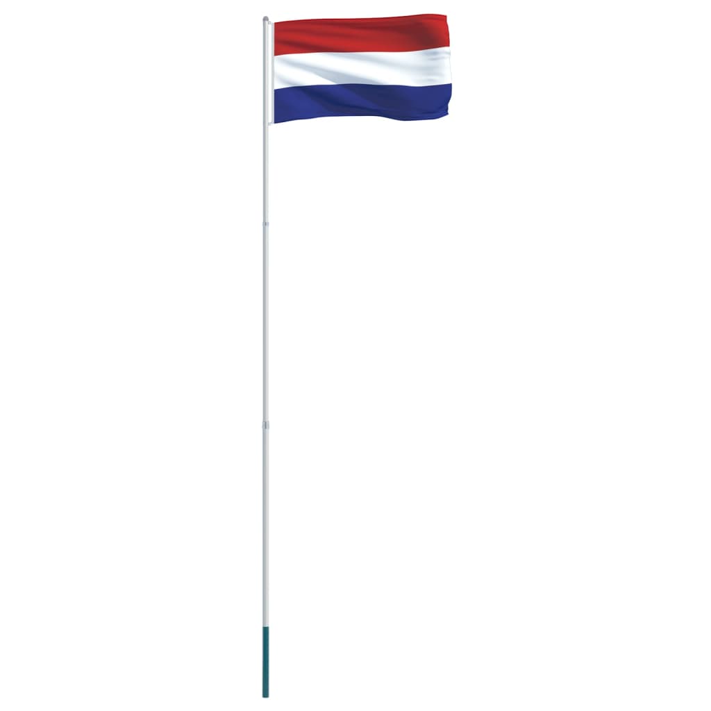 vidaXL holland zászló alumíniumrúddal 4 m