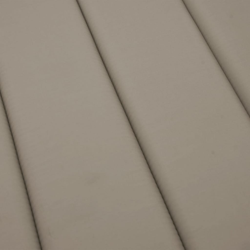 vidaXL tópszínű oxford szövet napozóágy párna 186 x 58 x 3 cm