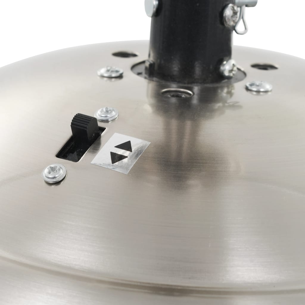 vidaXL díszes mennyezeti ventilátor lámpával 128 cm fehér
