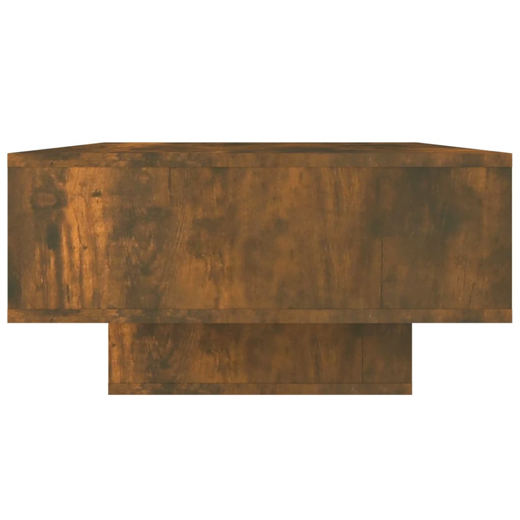 vidaXL füstös tölgy színű szerelt fa dohányzóasztal 105 x 55 x 32 cm