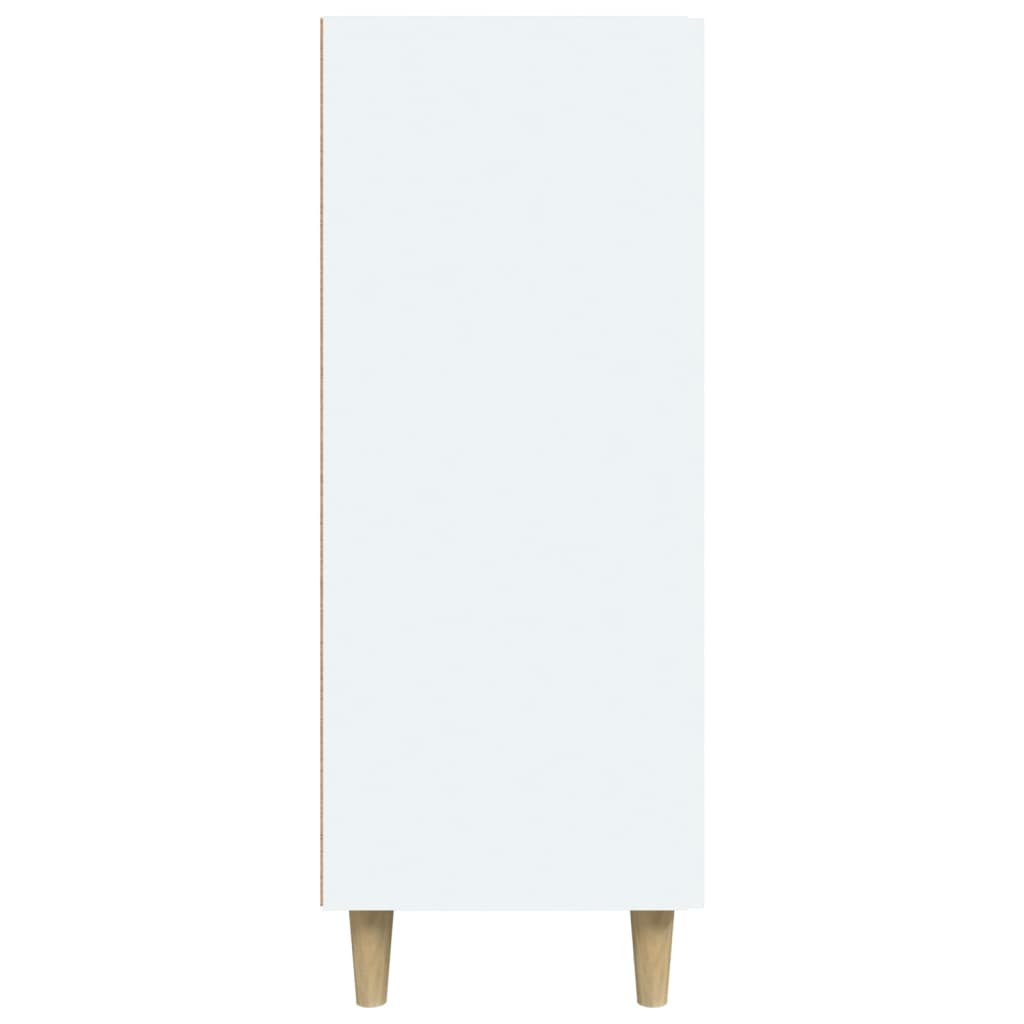 vidaXL fehér szerelt fa tálalószekrény 69,5 x 34 x 90 cm