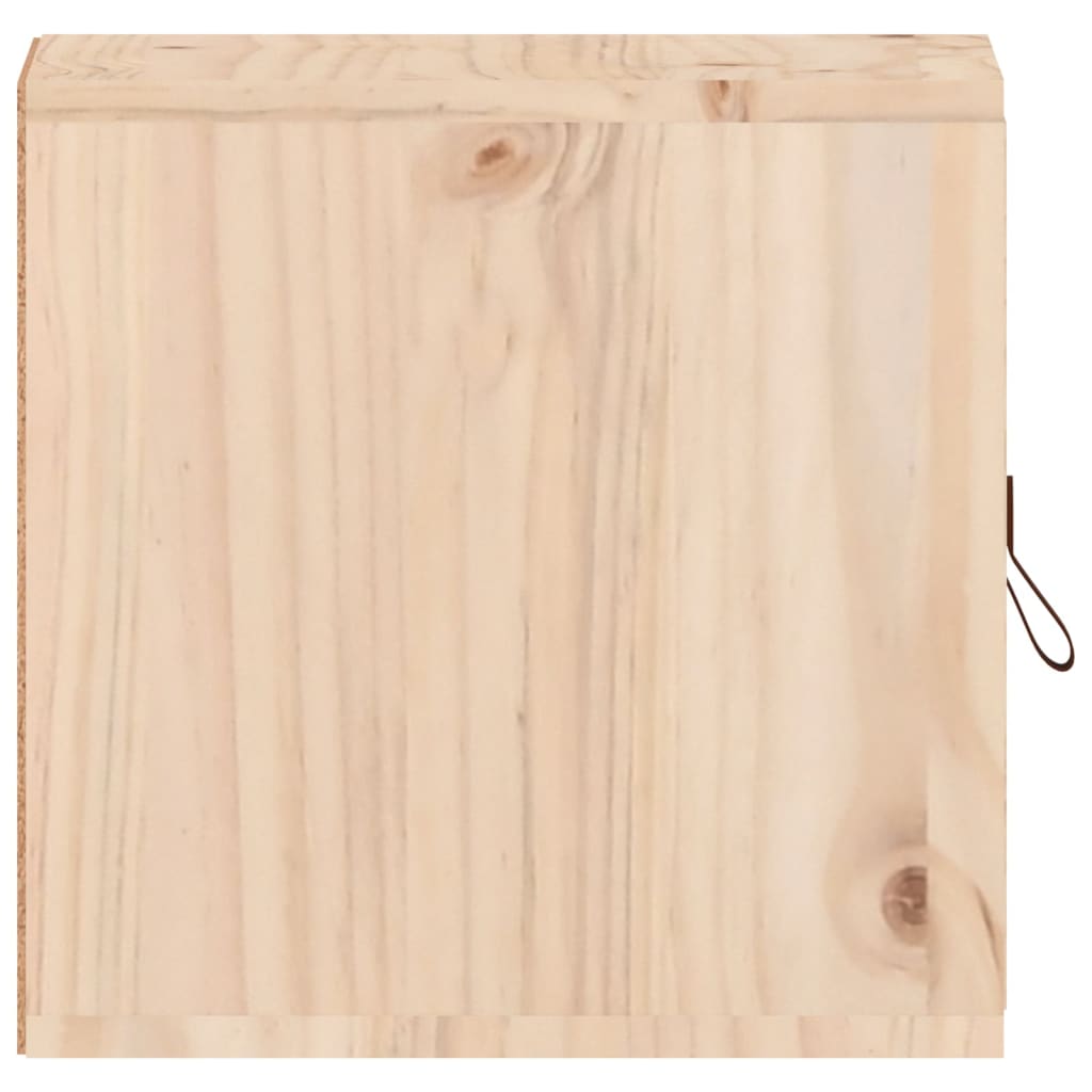 vidaXL tömör fenyőfa faliszekrény 31,5 x 30 x 30 cm