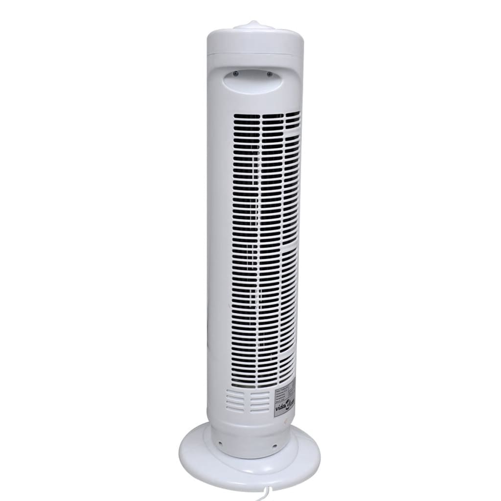 Oszcilláló torony ventilátor 50 W fehér
