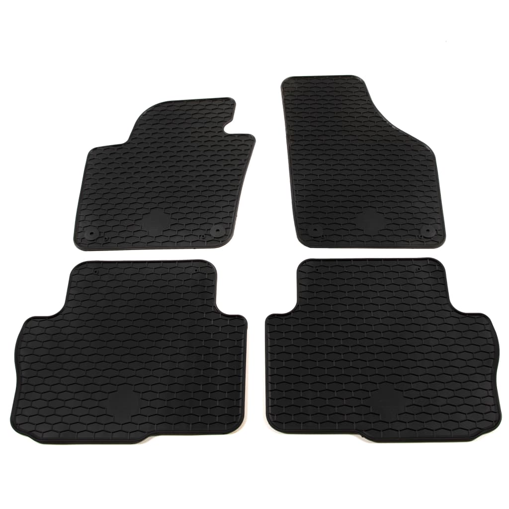 vidaXL 4 darabos Seat Alhambra/Sharan gumi autószőnyeg-készlet