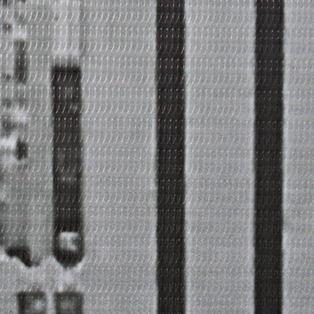 vidaXL fekete-fehér New York mintás paraván 228 x 170 cm